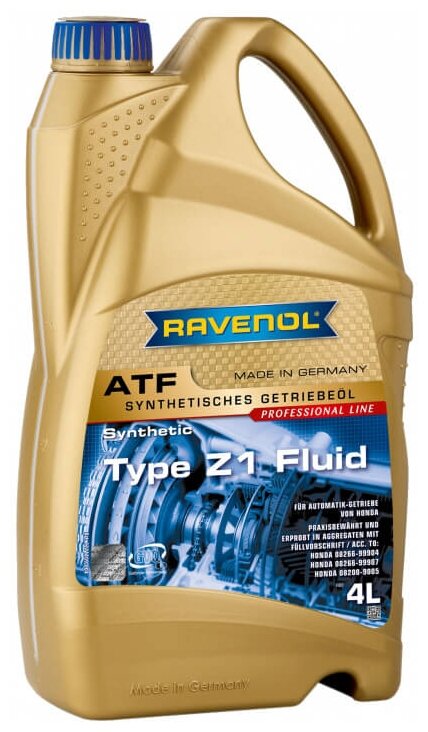 Трансмиссионное Масло Ravenol Atf Type Z1 Fluid ( 4л) New Ravenol арт. 121110900401999