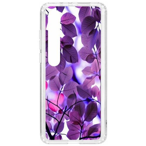 фото Чехол на xiaomi mi 10 / mi 10 pro kruche print purple leaves / чехол для xiaomi / чехол с рисунком / чехол с принтом / чехол для ксяоми / чехол для хаоми / бампер на сяоми / чехол накладка для ксяоми / противоударная накладка для xiaomi redmi mi / защита для redmi / защита на mi / cиликоновый чехол для xiaomi redmi / пластиковый чехол на ксиаоми / защитный чехол для хаоми / чехольчик / защита телефона / ударопрочный чехол кruче