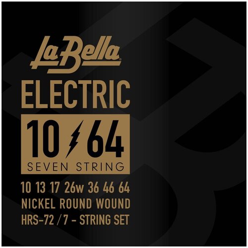 LA BELLA HRS-72 Струны для 7 струнной электрогитары