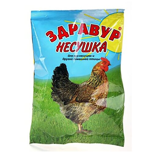 Добавка к корму Здравур Несушка для кур-несушек и другой домашней птицы, 250г