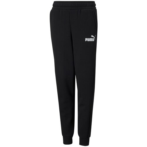 Брюки спортивные PUMA, размер 110, черный брюки puma ess logo pants tr op мужчины 58672007 xxl