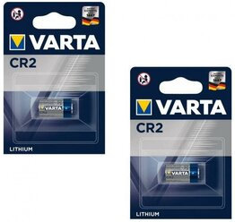 Батарейка Varta ELECTRONICS CR2 BL2 Lithium 3V 06206-n