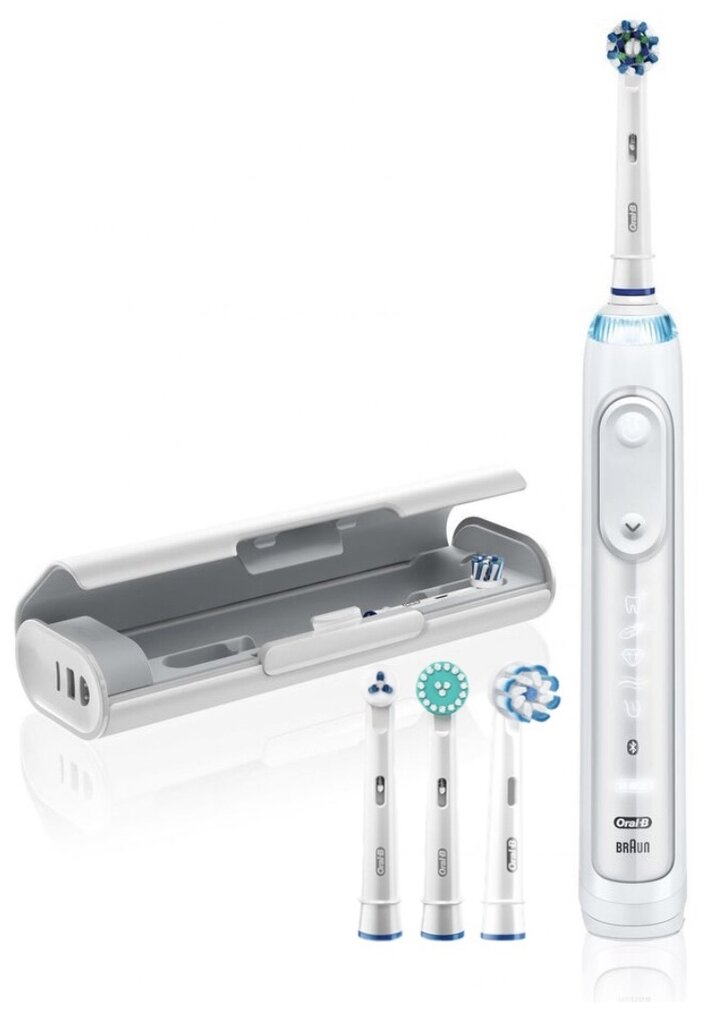 Электрическая зубная щетка Oral-B Genius X 20000, белый