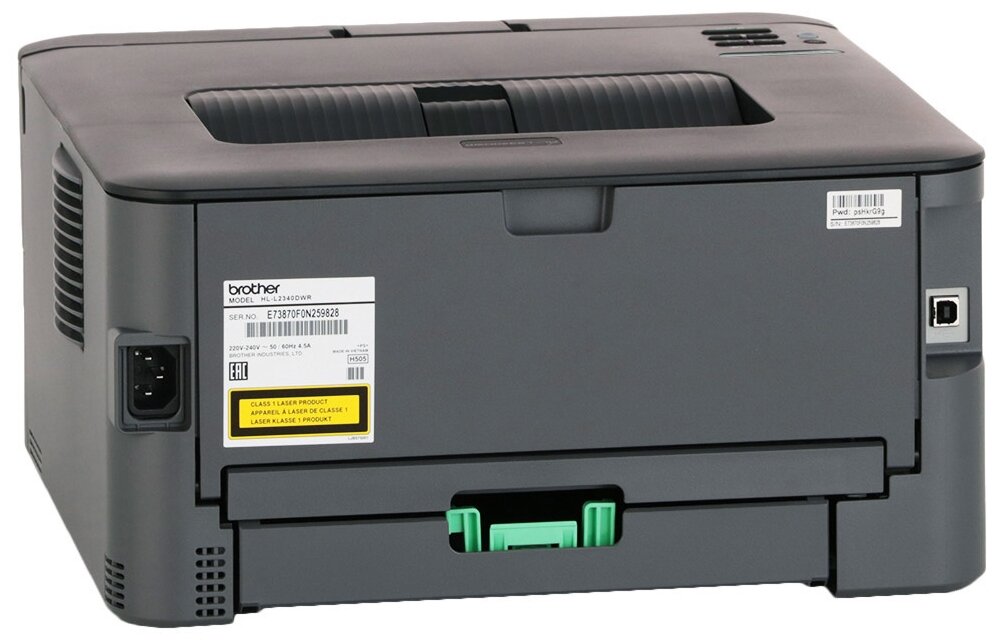 Принтер лазерный Brother HL-L2340DWR ч/б A4