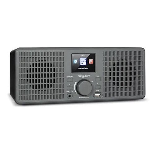Радиоприемник OneConcept TuneUp ST Темно-серый 1630000₽