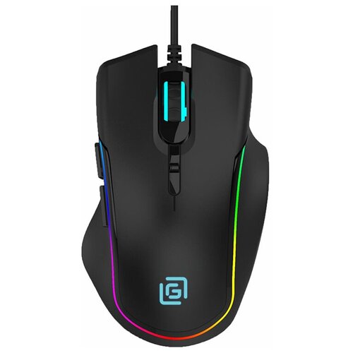 Мышь проводная Oklick 729G Labyrinth 1465496 RGB черная 255800₽