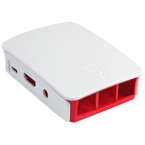 Raspberry Pi 3 Model B Official Case BULK, Red/White, для Raspberry Pi 3 Model B/B+ (909-8132) (480001)