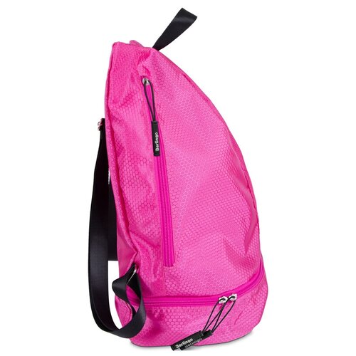 фото Мешок-сумка 1 отделение berlingo "classic pink", 39x28x19см, 1 карман, отделение для обуви (ms1051)