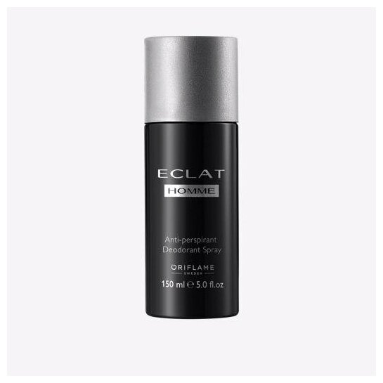 Oriflame Антиперспирант-дезодорант спрей Eclat Homme, 150 мл