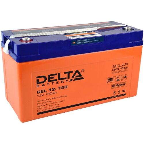 Delta GEL 12-120 Delta Аккумуляторная батарея (12V / 120Ah)