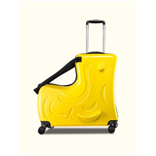 Детский чемодан на колесиках FUSION FBS-102-M, yellow