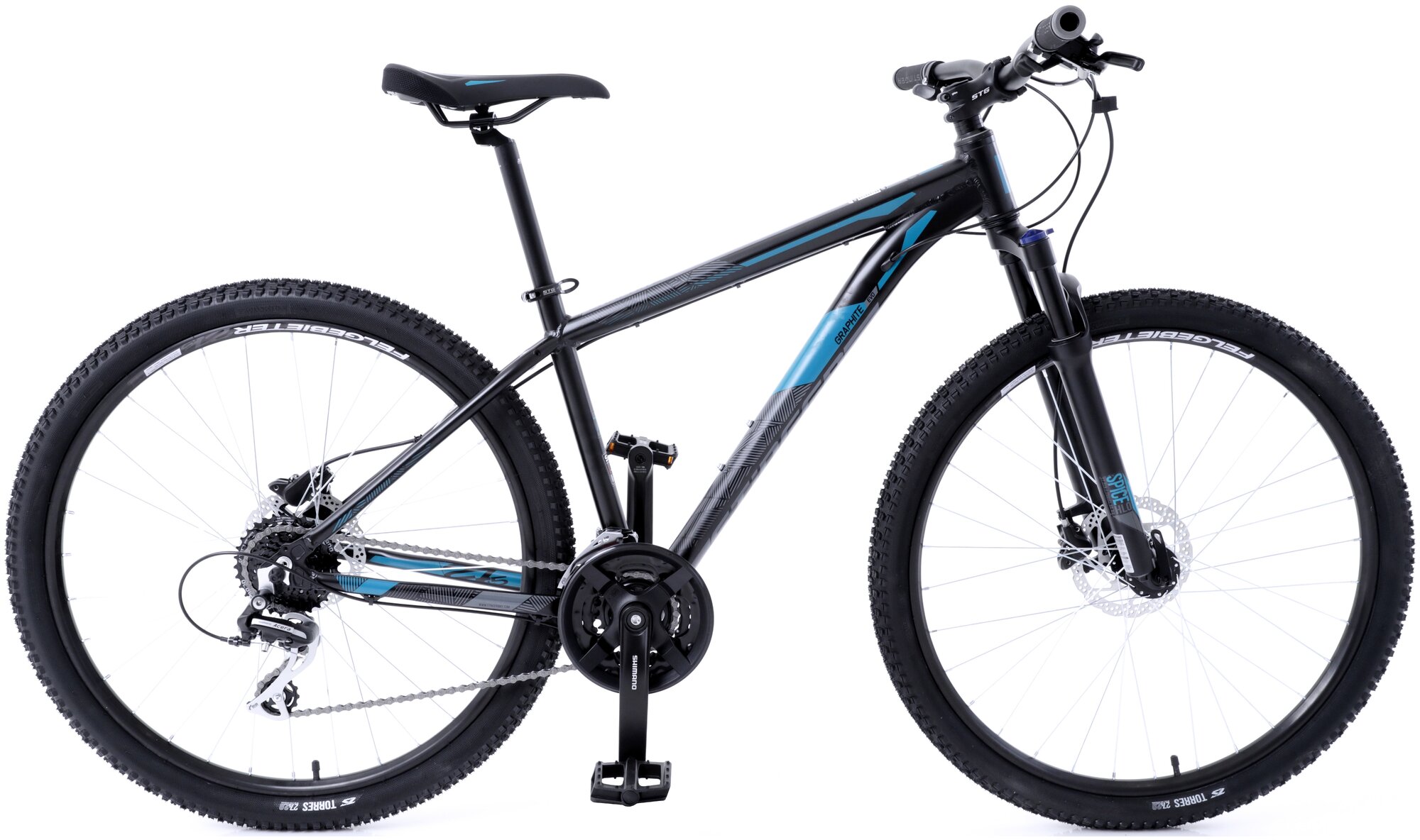 Велосипед Stinger 27.5 Graphite Evo (2021) 16" черный