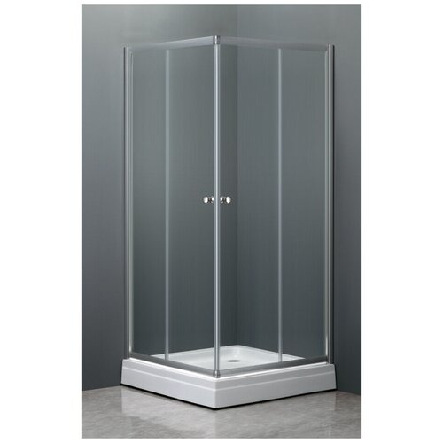 Душевой уголок RGW Dolphin TN-205-J 80x80 28912588-11 профиль Хром стекло прозрачное