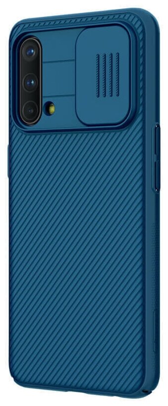 Накладка Nillkin CamShield Case с защитой камеры для OnePlus Nord CE 5G синий