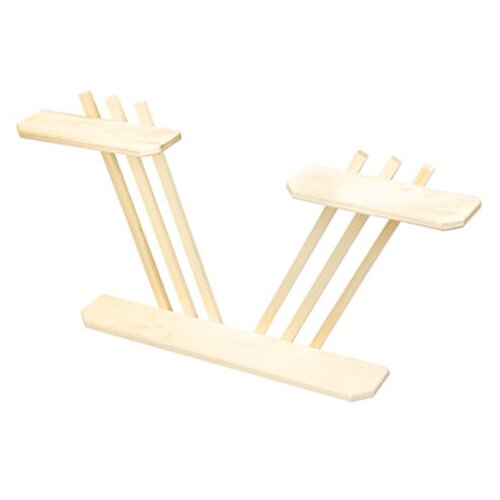 Полка деревянная Моль 70х40х9см 2-х ярусная липа Россия 1307₽