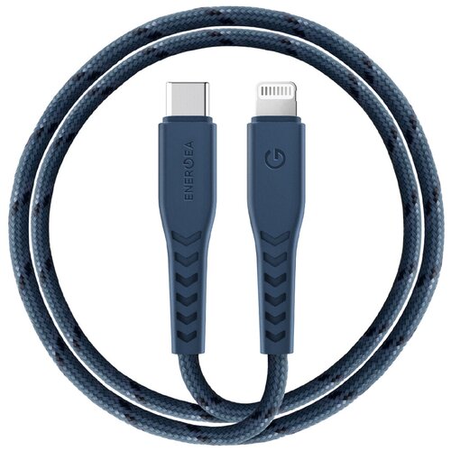 Кабель EnergEA NyloFlex USB-C - Lightning MFI C94 1.5 м, цвет Зеленый (CBL-NFCL-GRN150)