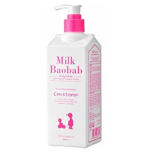 B &K Бальзам для волос MilkBaobab Baby &Kids Conditioner 500мл