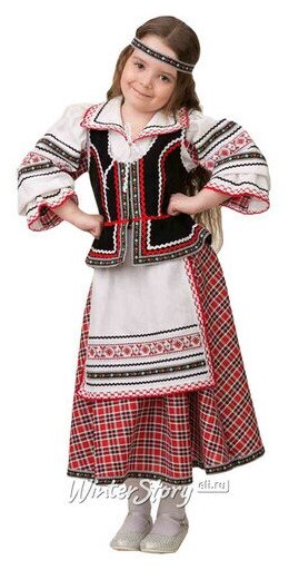 Карнавальный костюм Национальный для девочки, размер 110-56, Батик 5600-110-56