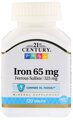 Таблетки 21st Century Iron 65 мг