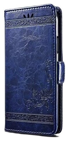 Чехол-книжка MyPads для Samsung Galaxy Note 10 из качественной импортной искусственной кожи с необычным тиснением «тематика книга в Винтажном сти.
