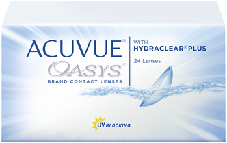 Контактные линзы Acuvue OASYS with Hydraclear Plus, 24 шт., R 8,8, D +1