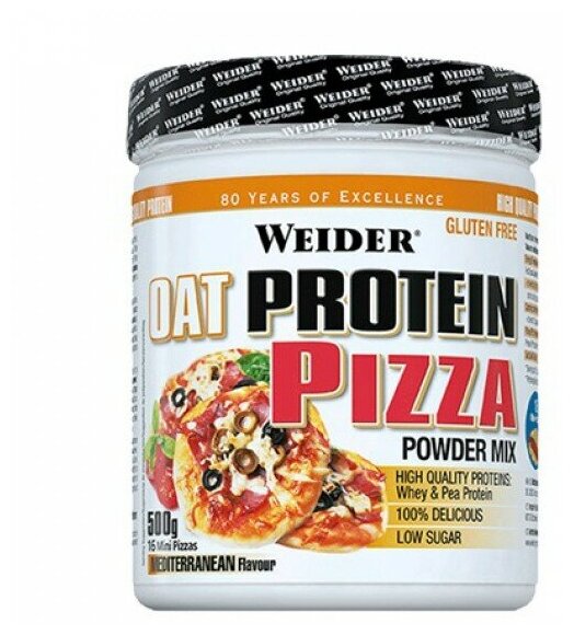 WEIDER Протеиновая смесь для пригот. пиццы Protein Pizza Powder Mix 500гр.