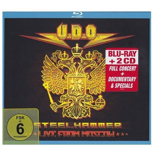 Audio CD U.D.O. - Steelhammer: Live In Moscow (Blu-ray + 2CD Digipack) (2 CD)