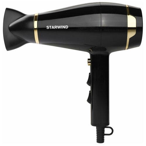 Фен STARWIND SHD 6063 черный и хром 193600₽