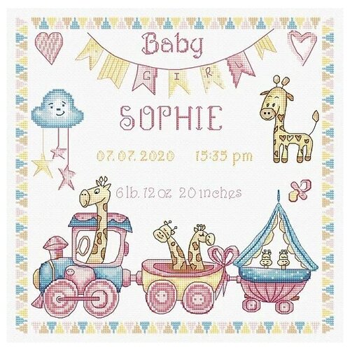 фото Набор для вышивания letistitch 935 девочке