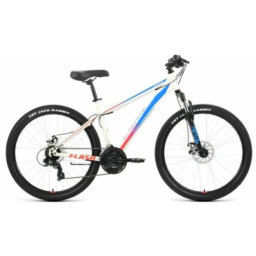 Велосипед FORWARD FLASH 26 20 D 26 21 ск рост 15 2022 белыйголубой RBK22FW26668 1745000₽