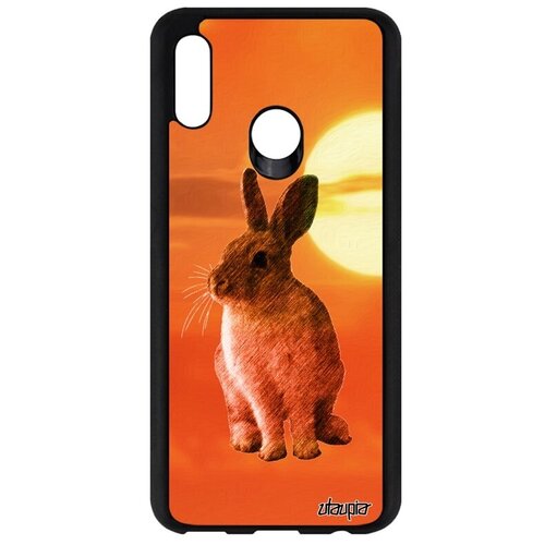 фото Чехол для // huawei p smart 2019 // "кролик" трус шиншилла, utaupia, оранжевый