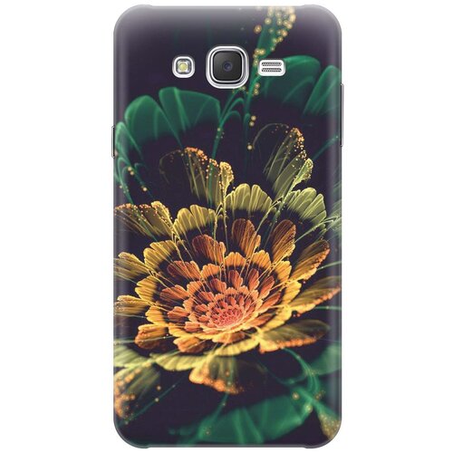 фото Re:pa накладка transparent для samsung galaxy j7 (2015) с принтом "красивый цветок"