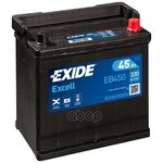 Аккумулятор Exide Excell 12v 45ah 330a Etn 0(R+) B1 218x133x223mm 11.9kg EXIDE арт. EB450 - изображение