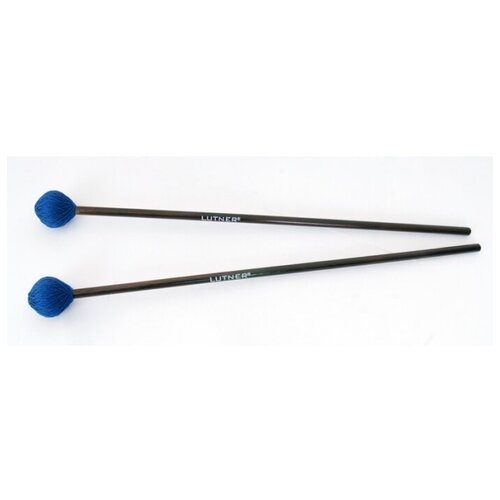 Палочки для маримбы Lutner MM05 2 pieces marimba sticks maple wood handle blue woolen head professional marimba xylophone mallet