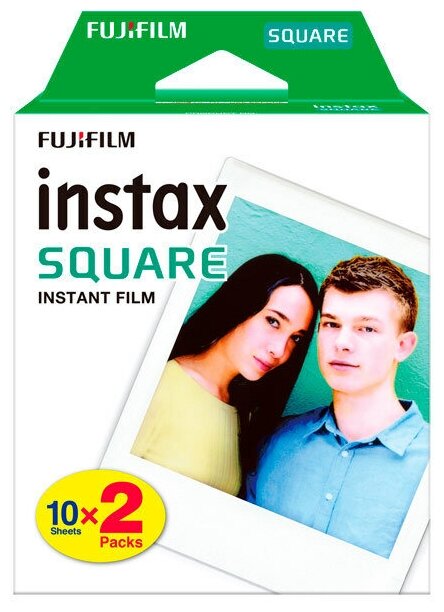 Fujifilm Картридж для фотоаппарата Fujifilm INSTAX SQUARE 10x2