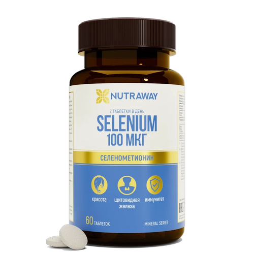 Selenium (Селен + витамин С) Nutraway 60 таблеток