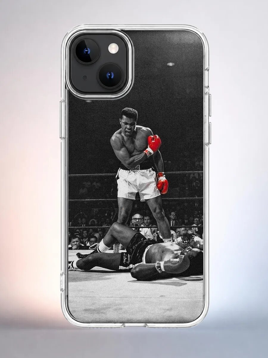 Чехол iPhone 14 нокаут силиконовый