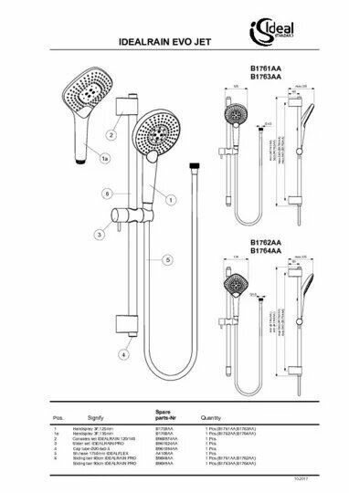 Душевой гарнитур Ideal Standard - фото №11