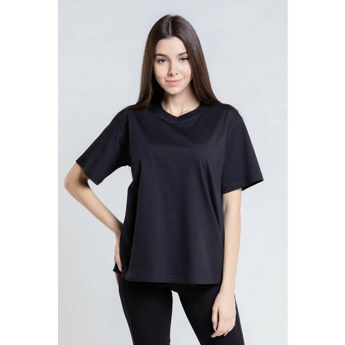 Футболка SERGE DENIMES Джемпер женский, размер 100, черный