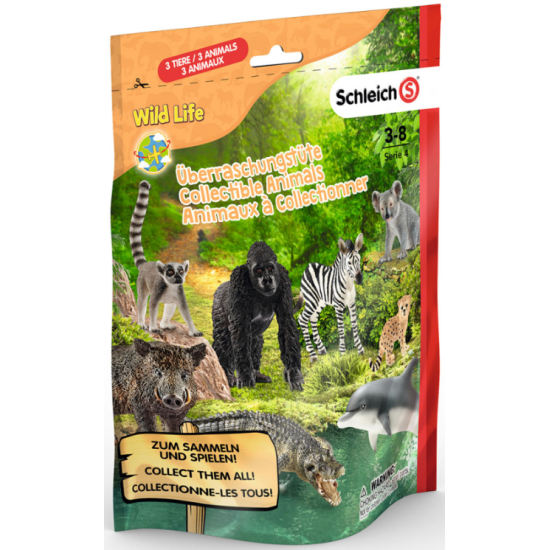 Фигурка Schleich 87861/0764 Wild Life L 3 шт в ассортименте