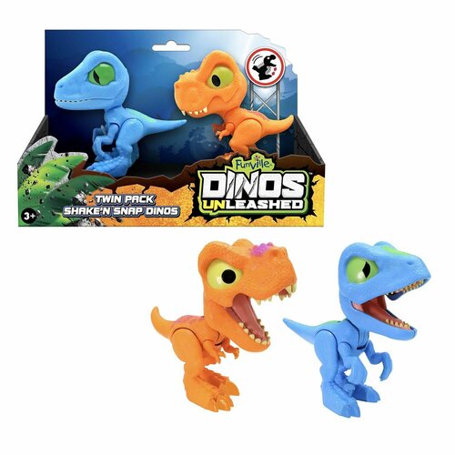 Игрушка Dino Uleashed-фигурка клацающего динозавра (2 шт)