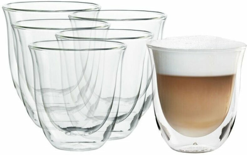 Кружка De'Longhi Cappuccino, 190 мл, 2 предм, 2 персоны