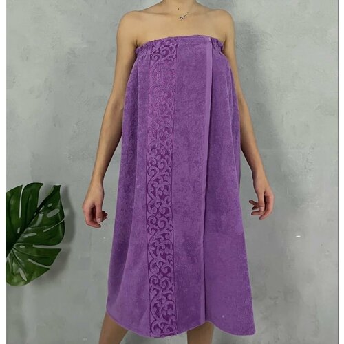 Комплект для бани/сауны махровый женский, килт и чалма