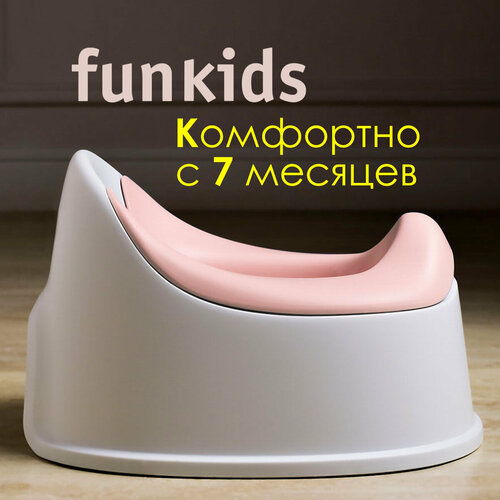 фото Горшок-кресло детский funkids "biba comfort", art. 6215-rose