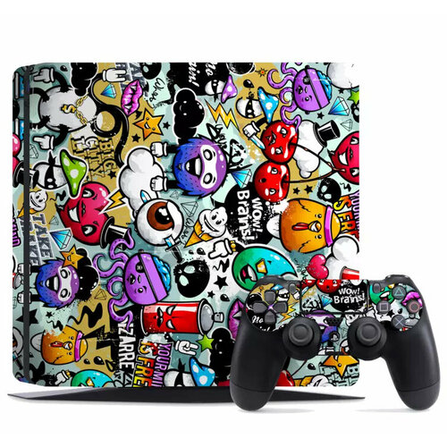 Беспроводной геймпад джойстик для игровой приставки и ПК стикеры 110000₽