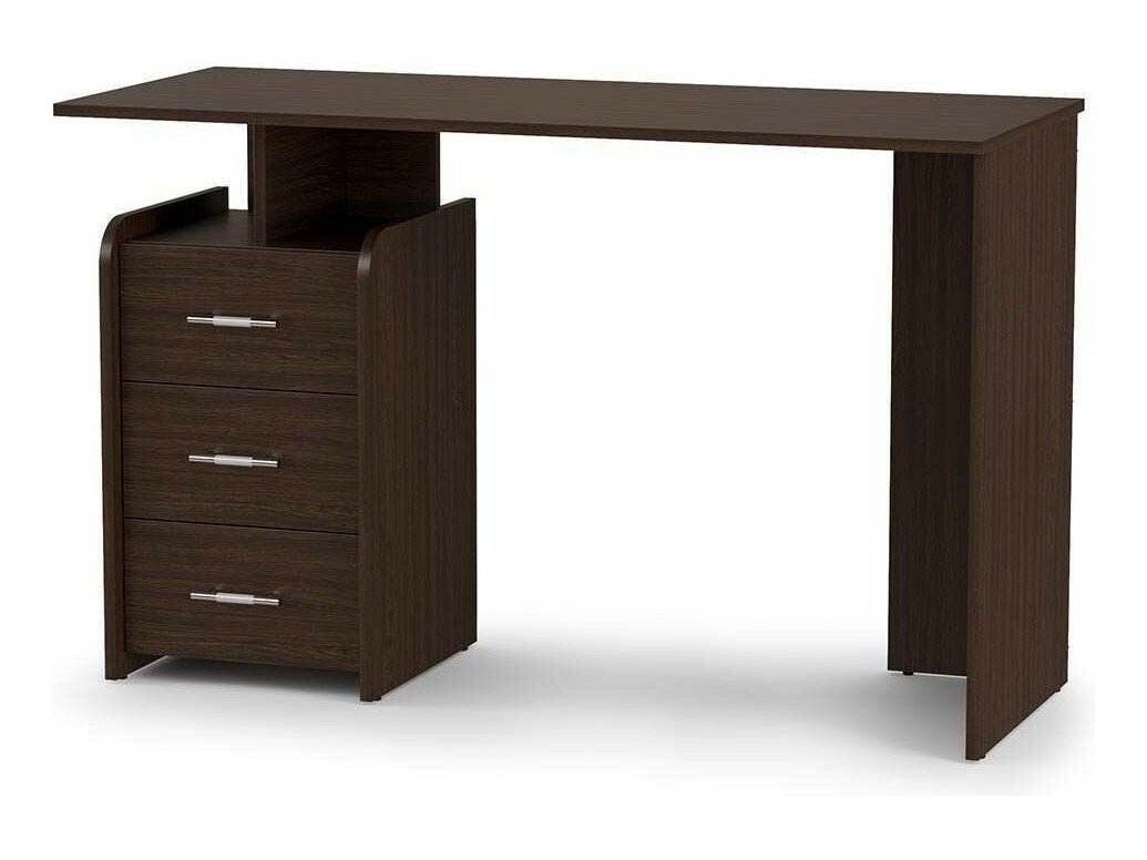 фото ПКС-8 стол письменный левый венге