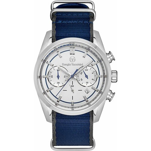 наручные часы sergio tacchini серебряный серый Наручные часы SERGIO TACCHINI, серебряный, серый