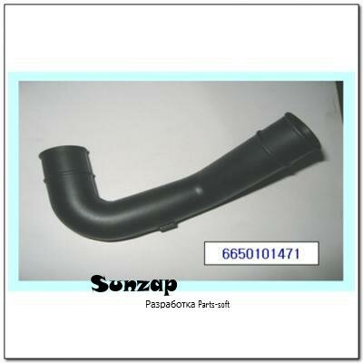 фото SSANG YONG 6650101471 Патрубок масляного сепаратора