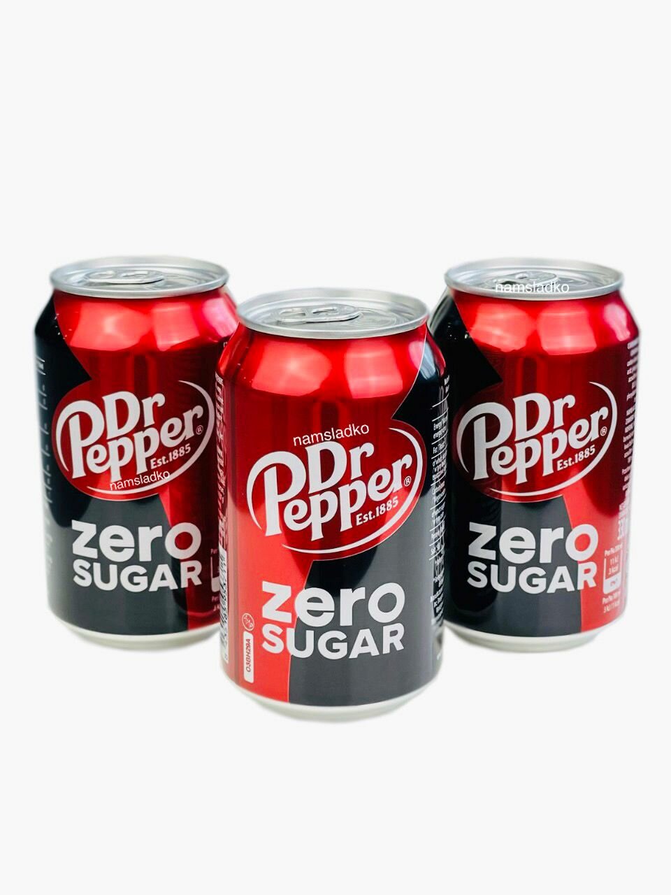 Газированный напиток Dr Pepper Zero 330 мл * 3 шт, Европа.