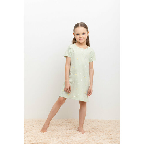 Сорочка crockid, размер 60/116, зеленый юбка crockid размер 116 60 зеленый